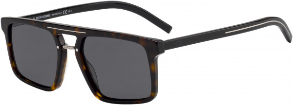 Dior Homme BLACKTIE 262S Sunglasses, 0086 Dark Havana