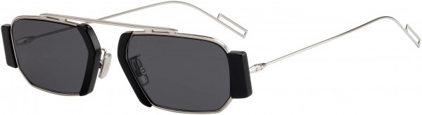 Dior Homme Dior Chroma 2 Sunglasses, 084J Palladium Black