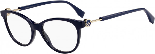 Fendi FF 0347 Eyeglasses, 0PJP Blue