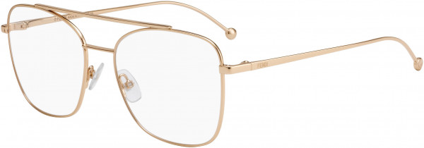Fendi FF 0354 Eyeglasses, 0DDB Gold Copper