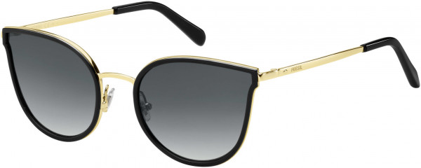 Fossil FOS 2087/S Sunglasses, 02M2 Black Gold