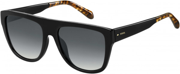 Fossil FOS 3085/S Sunglasses, 0807 Black