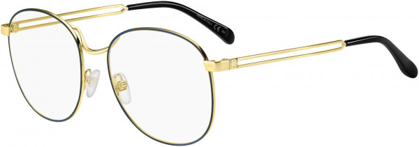 Givenchy GV 0107 Eyeglasses, 0LKS Gold Blue