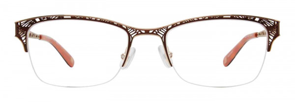 Liz Claiborne L 645 Eyeglasses, 009Q BROWN