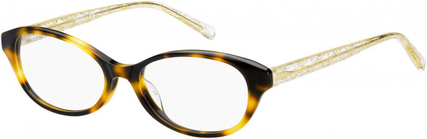 Max Mara MM 1381/F Eyeglasses, 0086 Dark Havana