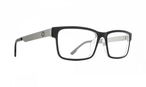 Spy Optic Hale Eyeglasses, Black Clear Gunmetal