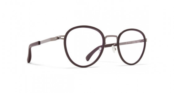 Mykita Mylon PALM Eyeglasses, MH25 EBONY BROWN/SHINY GRAPHITE