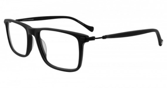Lucky Brand D412 Eyeglasses, MATT BLACK (0MBL)