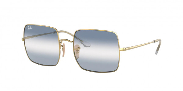 Ray-Ban RB1971 SQUARE Sunglasses, 001/GA SQUARE ARISTA CLEAR GRADIENT B (GOLD)