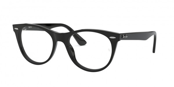 Ray-Ban Optical RX2185VF WAYFARER II Eyeglasses, 2000 BLACK (BLACK)