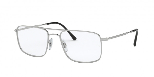 Ray-Ban Optical RX6434 Eyeglasses, 2501 SILVER