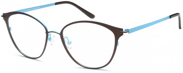 Artistik Galerie AG 5036 Eyeglasses, Brown Turquoise