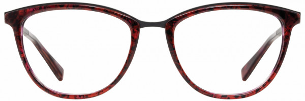 Cinzia Designs CIN-5104 Eyeglasses, 1 - Ruby Demi / Matte Black