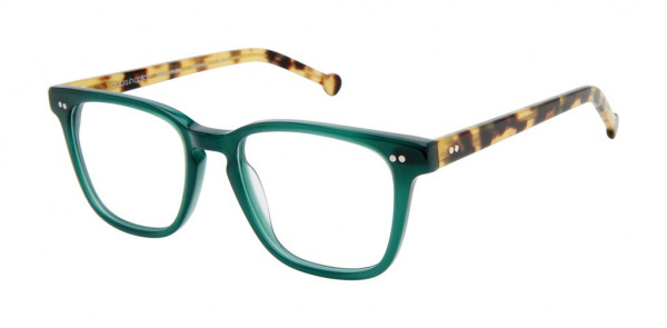 Colors In Optics C1105 LIBERTY Eyeglasses, GNTS GREEN/TORTOISE