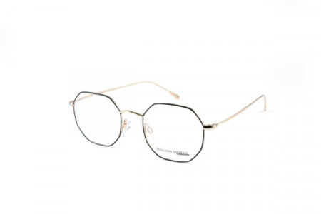 William Morris WM50087 Eyeglasses, BLACK/GOLD (C2)