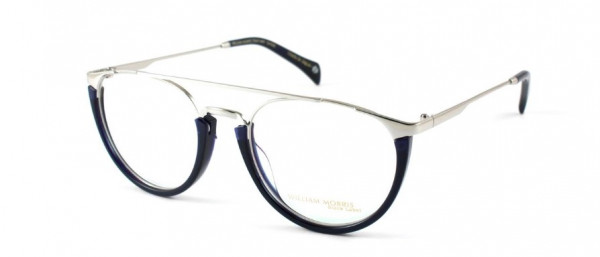 William Morris BLSADE Eyeglasses, BLUE BLACK/SILVER (C2)