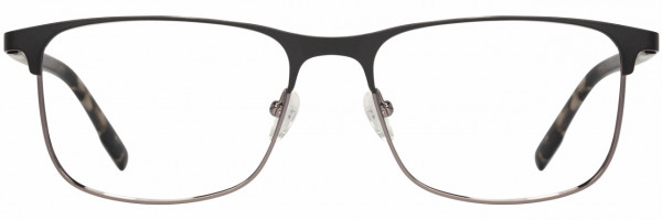 Michael Ryen MR-288 Eyeglasses, 1 - Black / Gunmetal / Black Demi