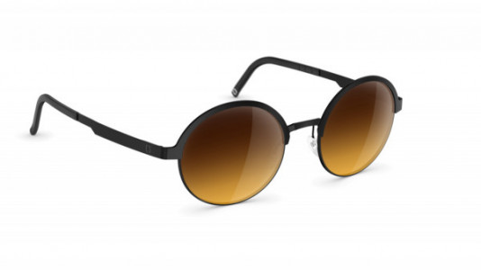 neubau Flo Sunglasses, 9240 Black ink matte