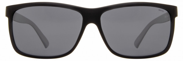 INVU INVU-184 Sunglasses, 1 - Matte Black / Gray