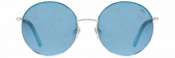 INVU INVU-201 Sunglasses, 2 - Silver / Turquoise