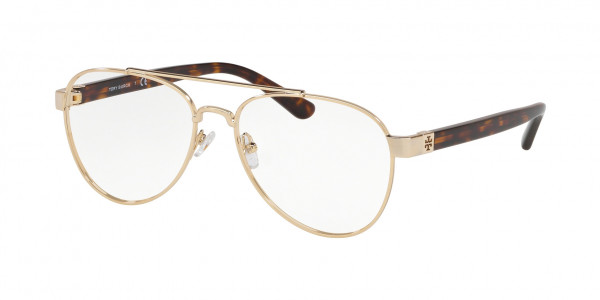Tory Burch TY1060 Eyeglasses, 3272 LIGHT GOLD METAL (GOLD)