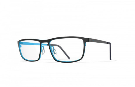 Blackfin Dalton Eyeglasses, Black & Light Blue - C945