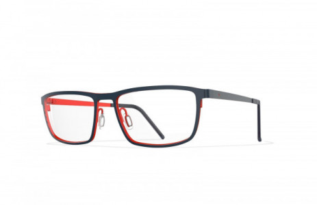 Blackfin Dalton Eyeglasses, Blue & Red - C1011