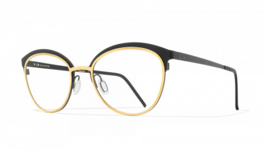 Blackfin Darlington Sun Eyeglasses, Black & Light Gold - C1051