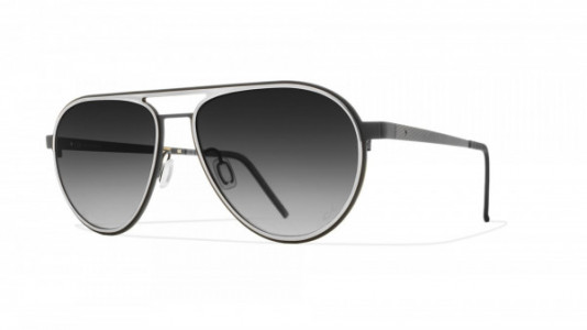 Blackfin Neptune Beach Sunglasses, Black & Silver - C1037