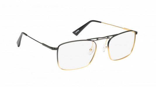 Mad In Italy Lonza Eyeglasses, Gold & Black - C01