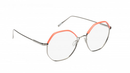 Mad In Italy Pendola Eyeglasses, Dark Ruthenium & Coral Windsor - C03
