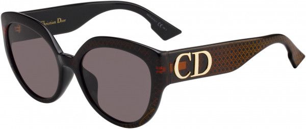 Christian Dior Ddiorf Sunglasses, 0DCB Gold Brown