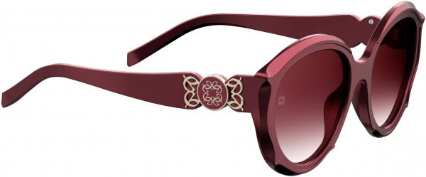 Elie Saab ES 031/G/S Sunglasses, 0LHF Opal Burgundy