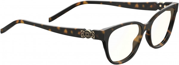 Elie Saab ES 045 Eyeglasses, 0086 Dark Havana