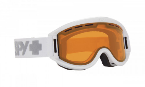 Spy Optic Getaway Asian Fit Snow Goggle Sports Eyewear, Matte White / Persimmon (VLT:53%)