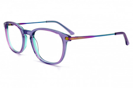 Windsor Originals PIPPA Eyeglasses, Violet Aqua Transparent