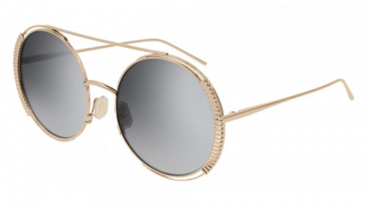 Boucheron BC0064S Sunglasses, 001 - GOLD with SILVER lenses