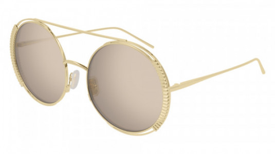 Boucheron BC0064S Sunglasses, 003 - GOLD with PINK lenses