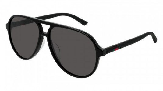 Gucci GG0423SA Sunglasses, 001 - BLACK with GREY lenses