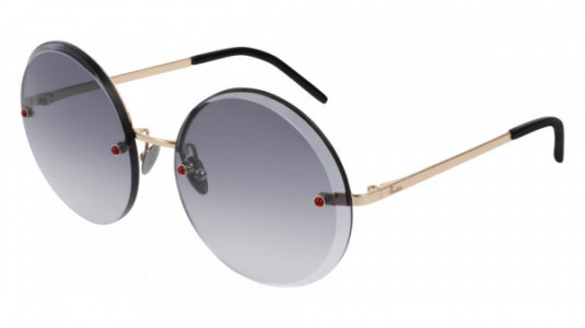 Pomellato PM0060S Sunglasses, 003 - GOLD with GREY lenses