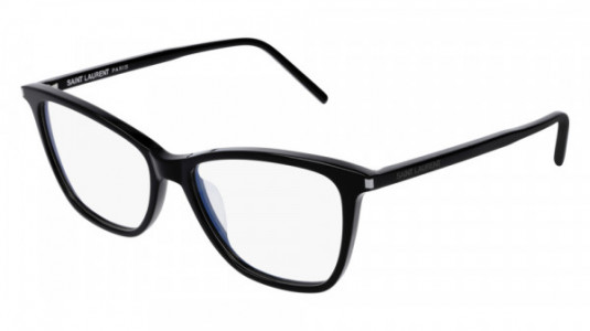 Saint Laurent SL 259/F Eyeglasses, 001 - BLACK