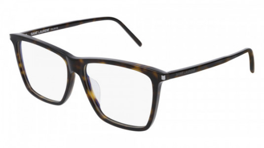 Saint Laurent SL 260/F Eyeglasses, 002 - HAVANA