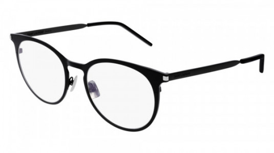 Saint Laurent SL 267/F Eyeglasses, 001 - BLACK