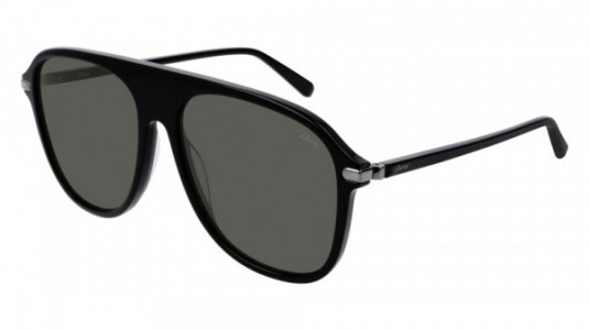 Brioni BR0048S Sunglasses, 001 - BLACK with GREY lenses