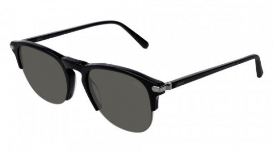 Brioni BR0049S Sunglasses, 001 - BLACK with GREY lenses