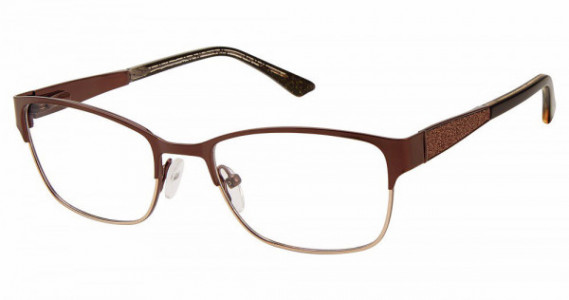 Kay Unger NY K215 Eyeglasses, brown