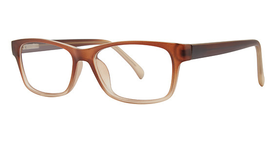Modern Optical EVERLY Eyeglasses, Brown Matte