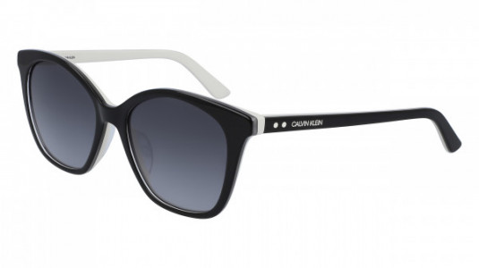 Calvin Klein CK19505S Sunglasses, (002) BLACK/WHITE