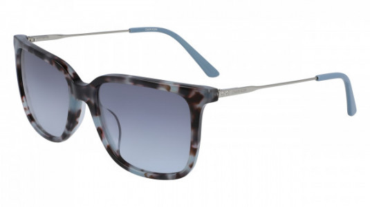 Calvin Klein CK19702S Sunglasses, (453) LIGHT BLUE TORTOISE