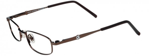 Takumi T9688 Eyeglasses, SATIN BROWN